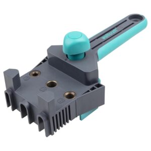 wolfcraft 4640000 - Wood Drilling Guide - Jig for Wood Assembly - Trunnions Diameter 6-8-10 mm