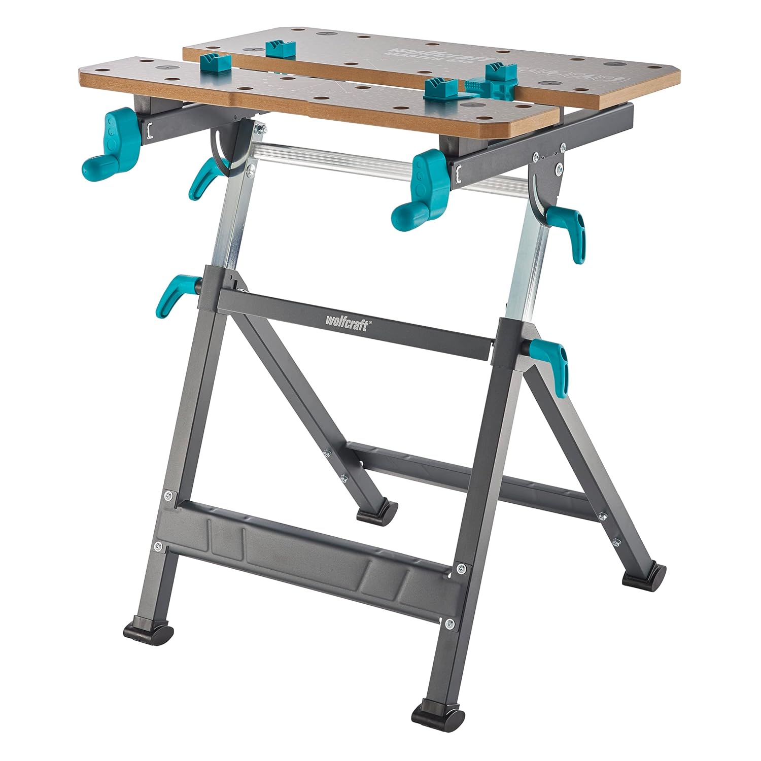 wolfcraft 6870000 - Height Adjustable Clamping and DIY Workbench - Master 650 Ergo